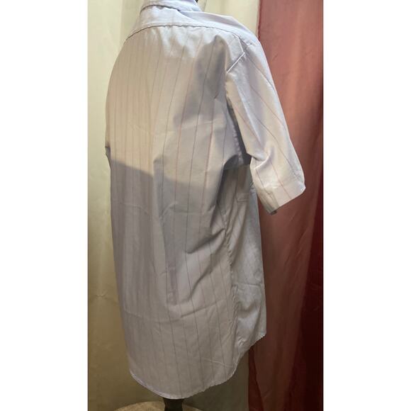 Vintage Postal, Pinstripe Mailman Shirt, size 15 - Picture 8 of 9